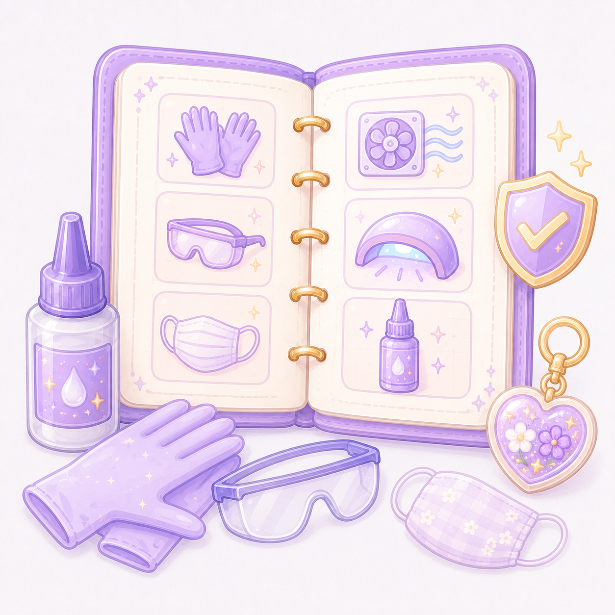 UV Resin Safety Cheat Sheets