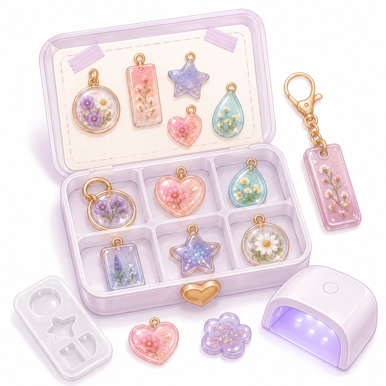 Mini UV Resin Project Pack