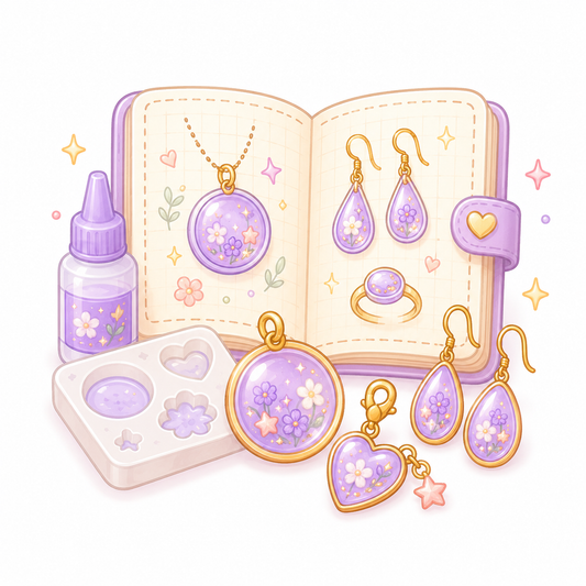 UV Resin Jewelry Projects