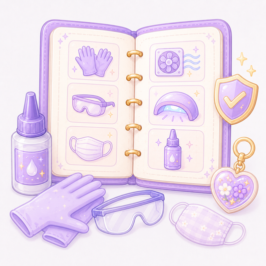 UV Resin Safety Cheat Sheets